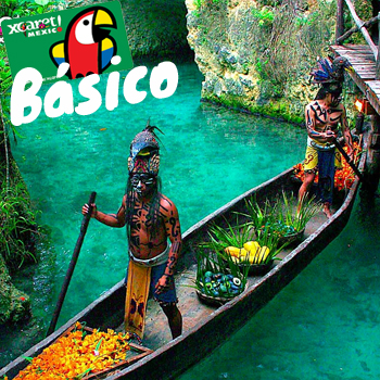 xcaret tour basico desde cancun solo entradas y mexicanos