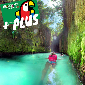 Xcaret PLUS – ENTRADAS o con TRANSPORTE redondo