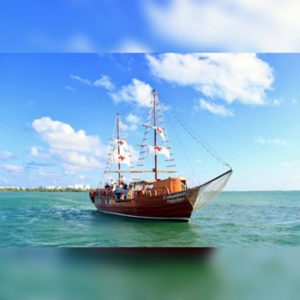 Cena Columbus Brochetas de Camarón - Aquatours